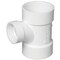 Charlotte Pipe And Foundry Charlotte Pipe Schedule 40 2 in. Hub X 2 in. D Hub PVC Sanitary Tee 1 pk PVC004011000 - alternate 1